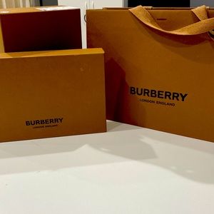 Burberry Shoe box and Bag